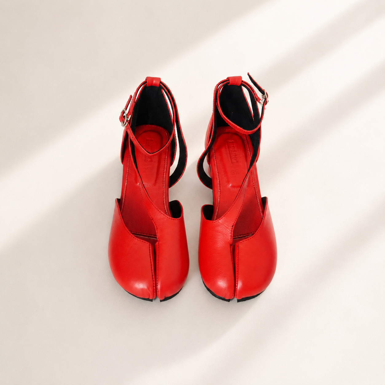 Velune Tabi Heels (Genuine Leather)