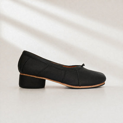 Sui Tabi Heels (Genuine Leather)