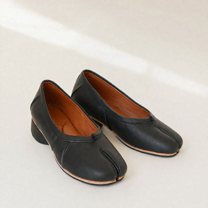 Sui Tabi Heels (Genuine Leather)
