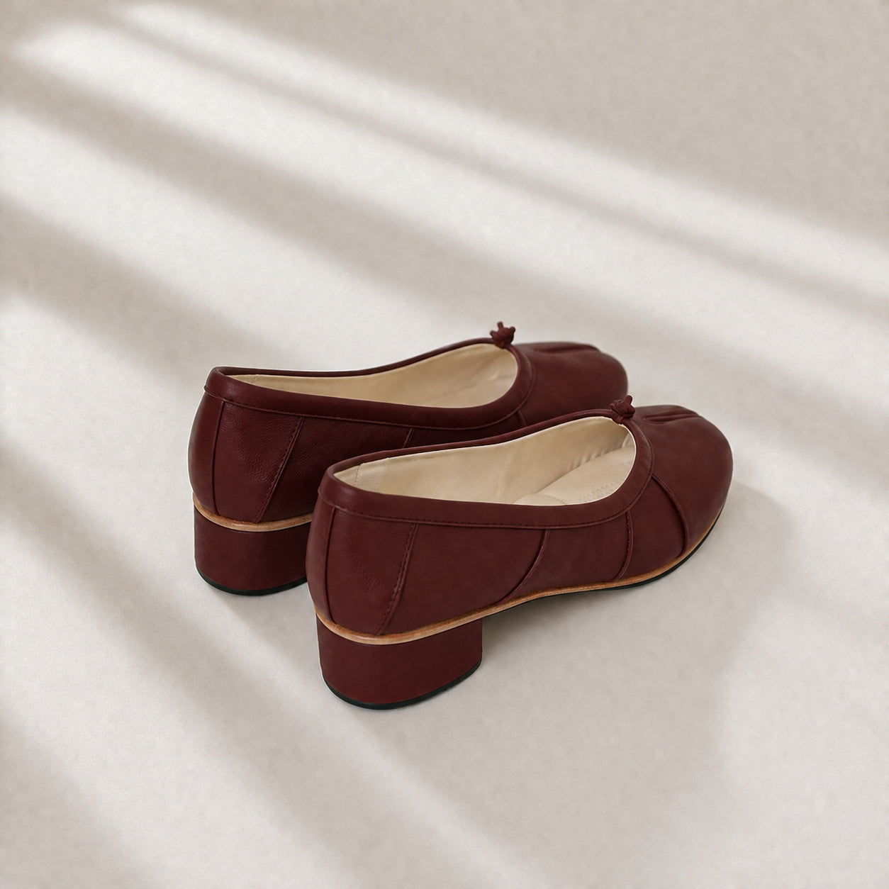 Sui Tabi Heels (Genuine Leather)