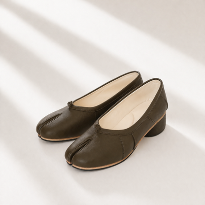 Sui Tabi Heels (Genuine Leather)
