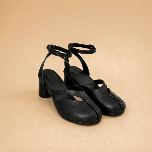 AOI Tabi Heels (Genuine Leather)
