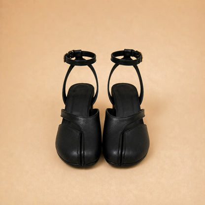 AOI Tabi Heels (Genuine Leather)