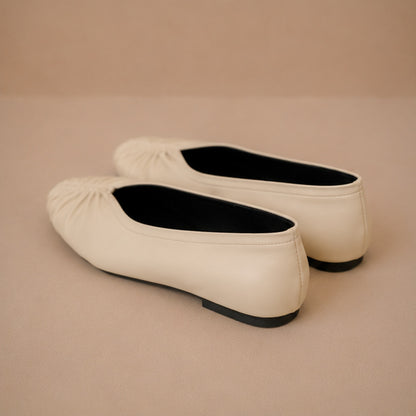 Luna Ruched Flats