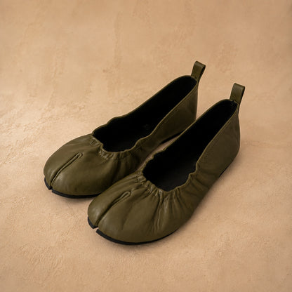 Fumi Tabi Flat (Genuine Leather)