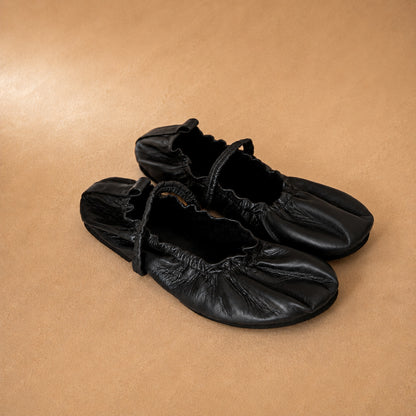 Lillie Flat (Genuine Leather)