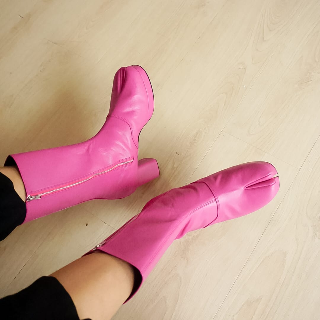 Junko Long Tabi Boots