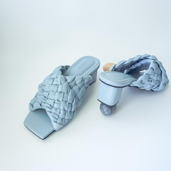 Naida Slipper Type II (Block Heels)
