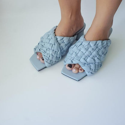 Naida Slipper Type II (Block Heels)